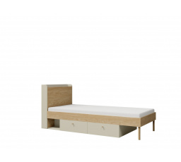Postel Yuva R13 béžová/dub