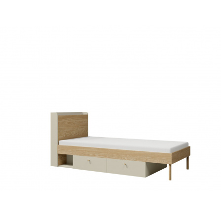 Postel Yuva R13 béžová/dub