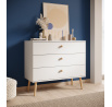 Komoda Beni Bílá+Bílá