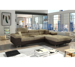 Rohová sedací souprava ARMANDO, Berlin 03/Soft 66 Pravá