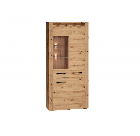 Vitrína ARTIS 04, Dub artisan