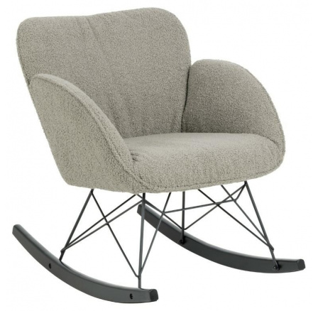 Houpací křeslo Kelsey šedé
