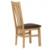 Jídelní židle, přírodní, masiv, C-2100 BR2