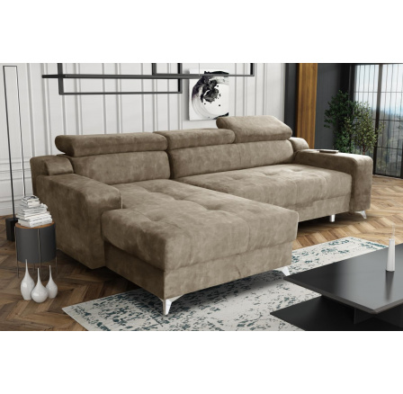 Rohová sedací soustava Darina L béžová Rohová sedací soustava Darina L béžová