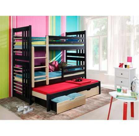 Dětská patrová postel z masivu RONALD III Dětská patrová postel z masivu RONALD III