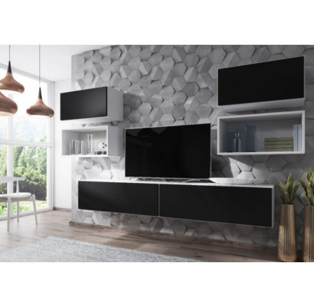 ROCO 3 - obývací stěna B/Č ROCO 3 - obývací stěna B/Č