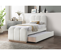 Postel s přistýlkou MACARENA 90, Krémová