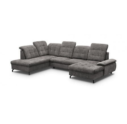 BAMAKO U - Pravá sed. souprava, látka SVĚTLE HNĚDÁ Rosario 469 (Berry U=3balíky) - kolekce "MRS" (K250)NOVINKA BAMAKO U - Pravá sed. souprava, látka SVĚTLE HNĚDÁ Rosario 469 (Berry U=3balíky) - kolekce "MRS" (K250)NOVINKA