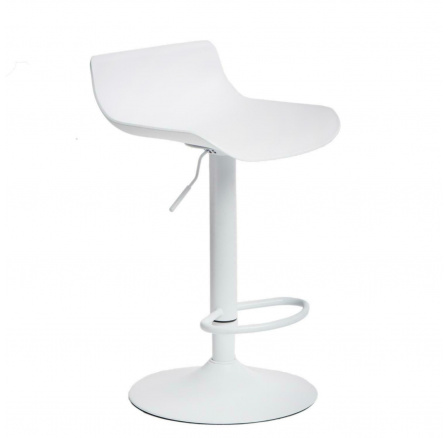 Barová stolička Bar One Simplet bílý matný