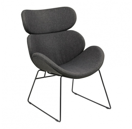 Křeslo Cazar šedé