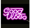 Lampa Good Vibes Neon LED