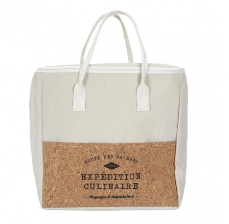 Taška na oběd Refreshing Cork 8l béžová