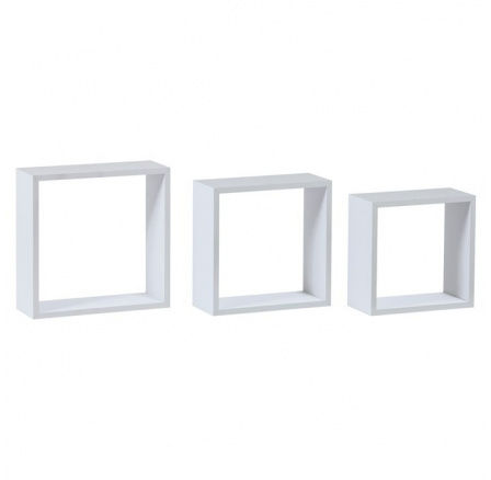 Polička, mdf, bílá, P-008 WT2