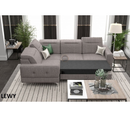 Rohová sedací souprava MALIBU 250X180 cm - volitelný odstín , levá