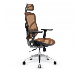 Ergonomické kancelářské herní křeslo Basic, černo-oranžová
