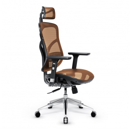 Ergonomické kancelářské herní křeslo Basic, černo-oranžová Ergonomické kancelářské herní křeslo Basic, černo-oranžová