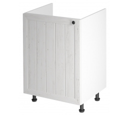 Kuchyňská dolní skřínka PROWANSJA D60Z - Levá, Bílá/Borovice Andersen