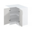 Kuchyňská rohová dolní skříňka Sycylia D90N, bílá