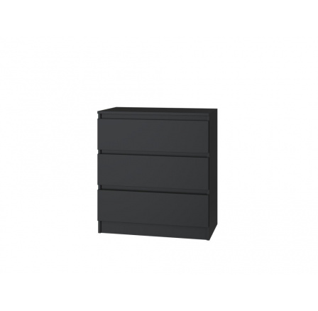 Komoda MALVÍNA M3, Černá