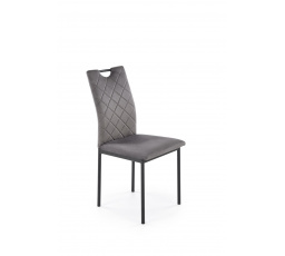 Jídelní židle K577, šedá / černá