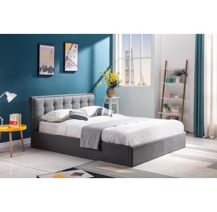 Postel PADVA 160, šedá Postel PADVA 160, šedá