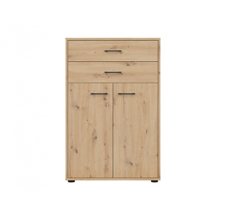 Regál SPACE OFFICE REG2D2S/120 dub artisan Regál SPACE OFFICE REG2D2S/120 dub artisan