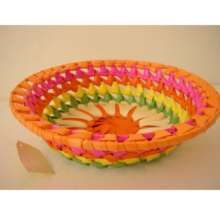 Miska palmový list barevná Miska palmový list barevná