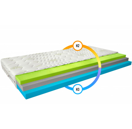 Matrace Termoelastická Simona 90x200 Aloevera Aloevera