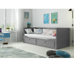 Dětská postel HERMES bez matrace, Grafit