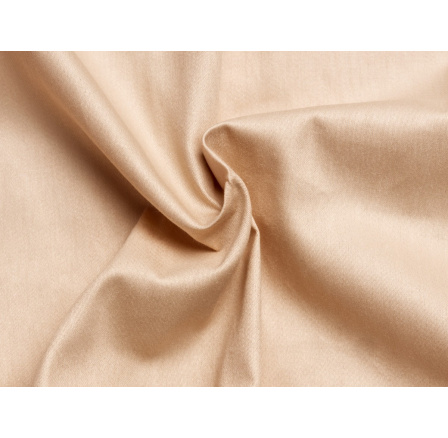 Béžové saténové prostěradlo plachta bez gumy