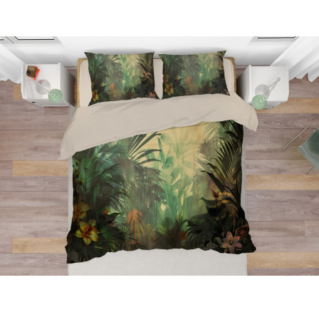 Moderní 3D povlečení 140x200, 70x90 Jungle