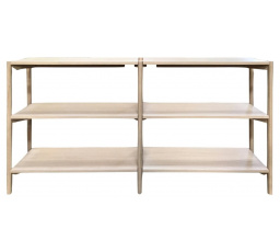 Nízký regál Braidwood dub