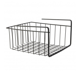 Závěsný koš pod polici S černý