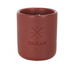 Svíčka Earth Dakar terakota