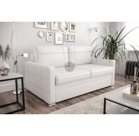 Sofa AVANTI III 167 cm - bílá eko kůže