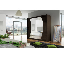 Šatní skříň BERGER IX, Choco