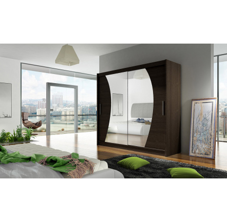 Šatní skříň BERGER IX, Choco Šatní skříň BERGER IX, Choco