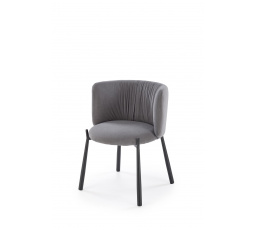 Jídelní židle K531, Šedá/Černá