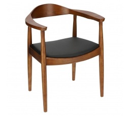 Křeslo President tmavě hnědé