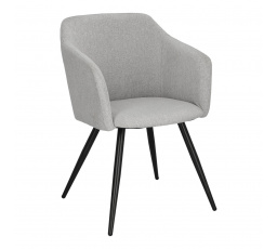 Židle Molto Black šedá