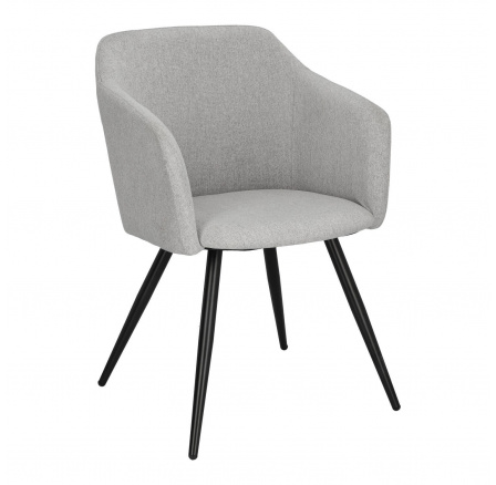 Židle Molto Black šedá