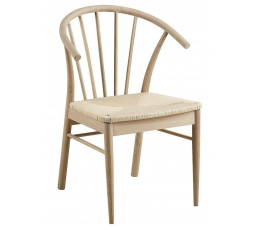 Křeslo s područkami Cassandra přírodní