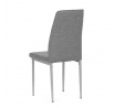 Jídelní židle, šedá, látka, DCL-379 GREY2