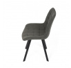 Jídelní židle, šedá, látka vintage, HC-V3066 GREY3