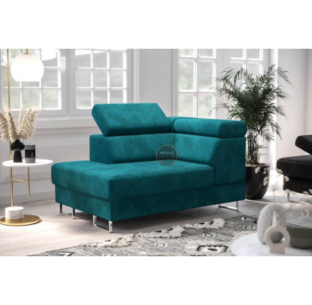 Křeslo lenoška GALAXY - Levá strana, tyrkysová