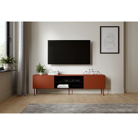 TV komoda RAFAEL 200 EF, Brick Red