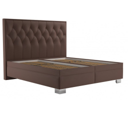 Postel Kristin 180x200, tmavě hnědá