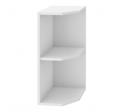 Kuchyňská horní skříňka STIPE 30-D-ZAK-BB, Bílá