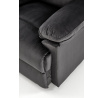 Polohovatelné křeslo DRAGER, Černý Velvet