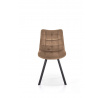 Jídelní židle K332 VELVET, Béžový Bluvel 28/Černá